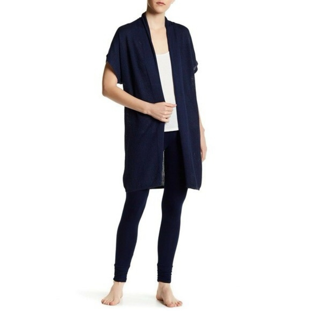 UGG‎ Hollie Short Sleeved Blue Cardigan, Size XS/S